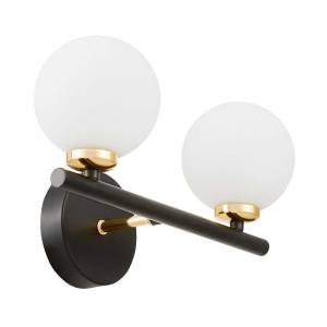 Бра Lumina Deco Marsiada Ldw 6033-2 Bk+F.Gd