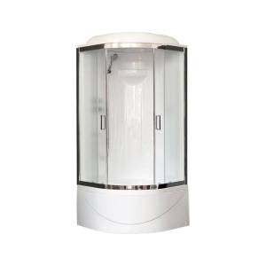 Душевая кабина Royal Bath RB 90BK1-M-CH с высоким поддоном, с сиденьем