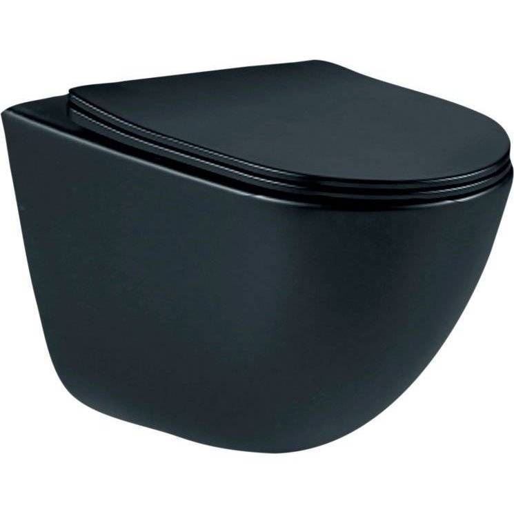 Унитаз подвесной Esbano Lotus ESUPLOTUBM черный матовый