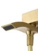 Смеситель для ванны Wonzon & Woghand WW-88639009-BG с душем, брашированное золото фото 3