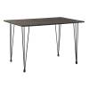 Стол Bradex Home Solution FR 0629 серый мрамор 120x80x75.5