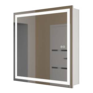 Зеркало-шкаф Uperwood Tanos ZTanos70w с подсветкой, 70x70 см