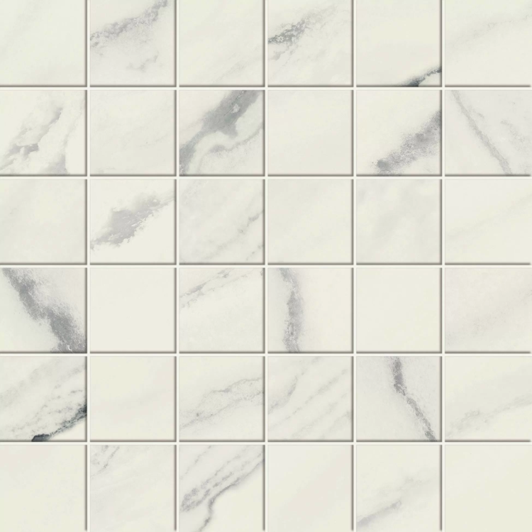 Мозаика Atlas Concorde Russia Forte dei Marmi 610110001052 Panda White Mosaic Lap/Форте де Марми Панда Вайт Лап 30x30
