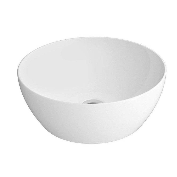 Раковина GSI Pura 885111 42 см, белая глянцевая