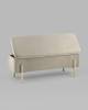 Банкетка-сундук Stool Group Болейн 20A544VF-MOMO-3 с ящиком, велюр бежевый 110x42 фото 5