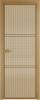 Межкомнатная дверь Profil Doors 3 AX цвет профиля Золото, стекло безопасное 6 мм мору золото 800x2000