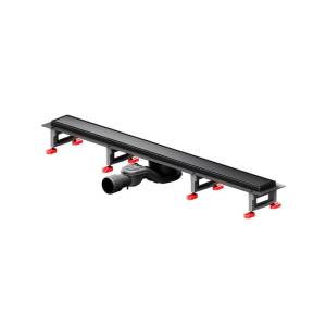 Душевой лоток Am.Pm MasterFlow W01SC-U11-080-04BM универсальный затвор Tile 80 см, черный матовый