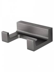 Крючок Wonzon & Woghand WW-9125-GM двойной, темный графит