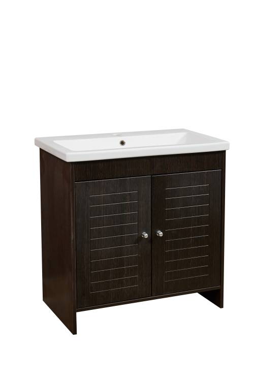 Тумба под раковину Stella Polar Монтоне 80 SP-00000161 венге