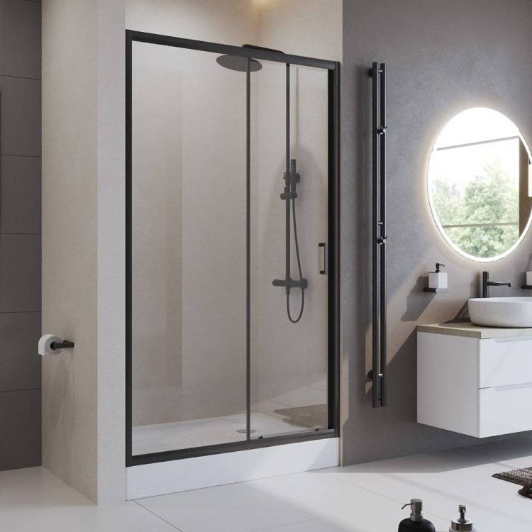 Душевая дверь BelBagno Uno 195 BF-1-110-P-Cr