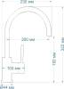 Смеситель для кухни Seaman SSC-302 песочный фото 2