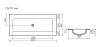 Раковина Ceramica Nova Grace CN7013wx белый, 101x45.7 фото 3
