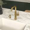 Смеситель для кухни Wasserkraft A8577 под фильтр однорычажный, глянцевое золото фото 3