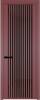Межкомнатная дверь Profil Doors 3 AGP цвет профиля Красный антрацит, стекло безопасное 6 мм черное тонированное 700x2000