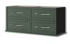 Тумба под раковину Cezares 55332 Verde opaco, 120x55x46