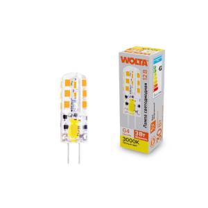 Светодиодная лампа Wolta WSTD-JC-12V3W3KG4-S