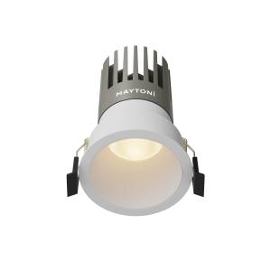 Встраиваемый точечный светодиодный светильник Technical Dip DL118-15W-3K-W