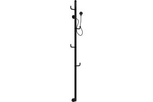 Полотенцесушитель электрический Allen Brau Liberty 7.33001-31 165.9х18.2 черный матовый