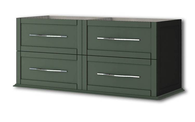Тумба под раковину Cezares 55332 Verde opaco, 120x55x46