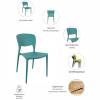 Набор из 2 стульев Bradex Home Spot FR 0695P светло-бирюзовый фото 7