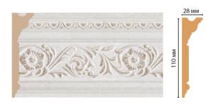 Плинтус потолочный DECOMASTER D225-19D 240x2.8x11