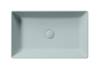 Раковина GSI Kube X 945315 голубой матовый, 60x37 фото 2