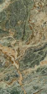 Панно Kerama Marazzi Риальто Нобиле SG593522RB/D 2 зелёный лаппатированный обрезной 119.5x238.5x0.9