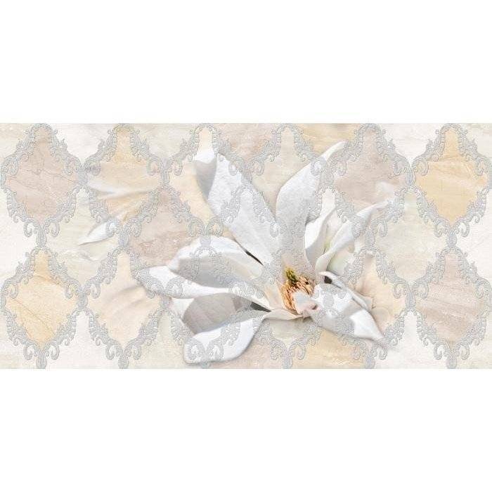 Декор Belani Дубай 4 Светло-Бежевый 25x50