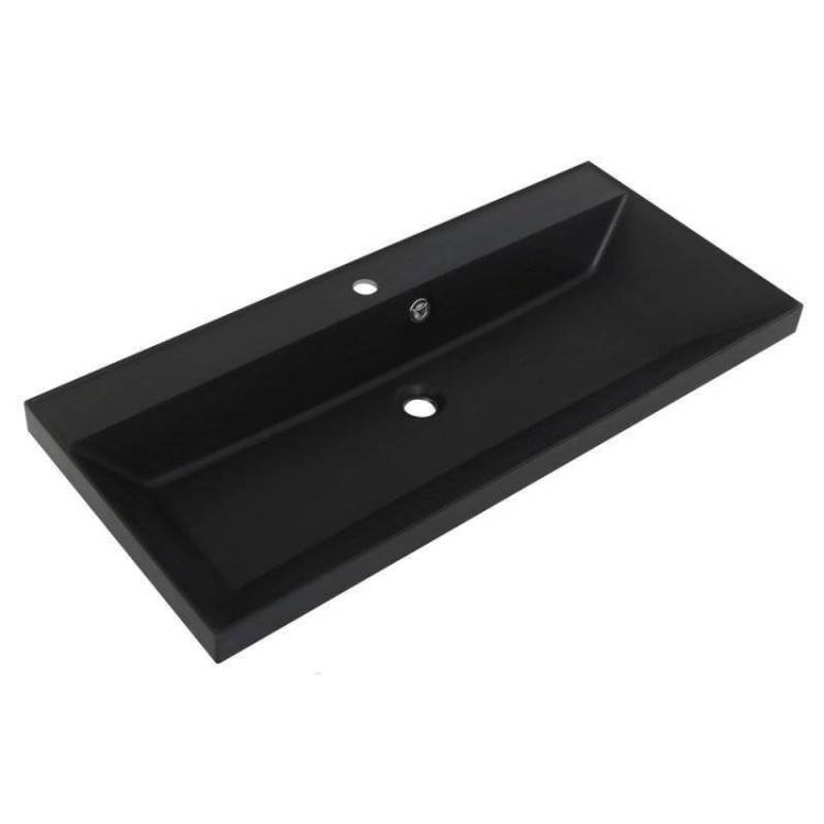 Раковина BelBagno BB800/450-LV-ART-AST-NERO 80 см