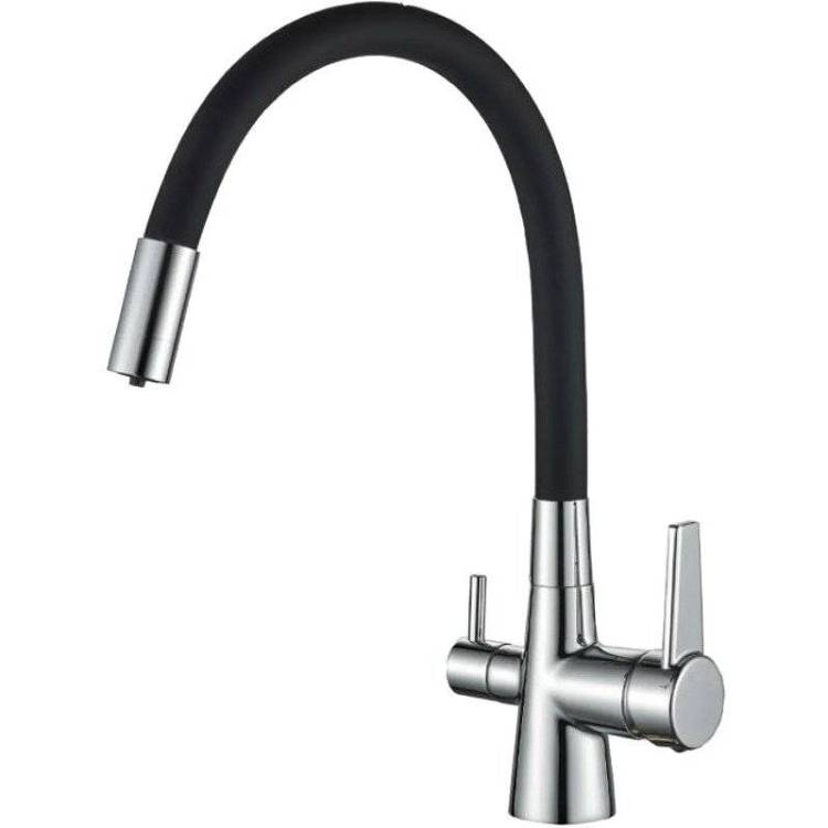 Смеситель для кухни Haiba HB76858-7 черный