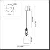 Подвесной светильник Odeon Light Palleta 5045/12LA фото 3