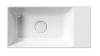 Раковина GSI Kube X 9486011 белый глянцевый, 50x25 фото 4