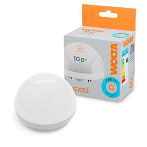 Светодиодная лампа Wolta WSTD-GX-10W6KGX53-H