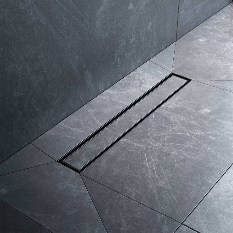 Душевой лоток Am.Pm MasterFlow W01SC-U11-050-04BM универсальный затвор Tile 50см, черный матовый