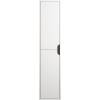 Шкаф-пенал Uperwood Modul 2930205401 с дверцами, матовый, белый, графит, 33 см