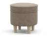 Пуф Нижегородмебель Лора ТП 327 бежевый