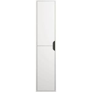Шкаф-пенал Uperwood Modul 2930205401 с дверцами, матовый, белый, графит, 33 см