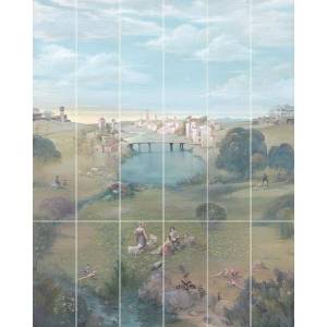 Панно Kerama Marazzi Резиденция VB/A01/18x/7071T Пейзаж 120x150