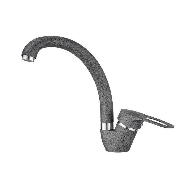 Смеситель для кухни Granula Standart ST-03, ГРАФИТ