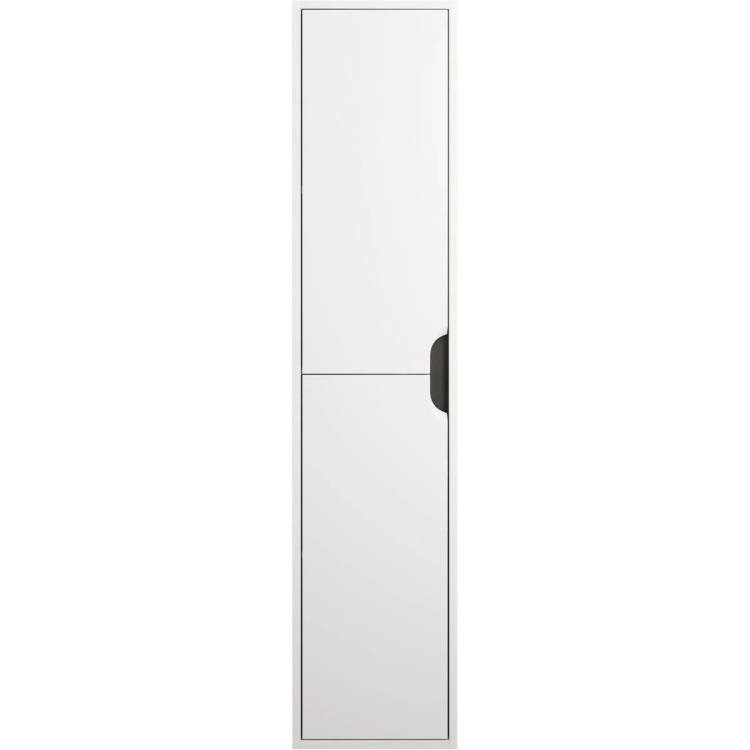 Шкаф-пенал Uperwood Modul 2930205401 с дверцами, матовый, белый, графит, 33 см