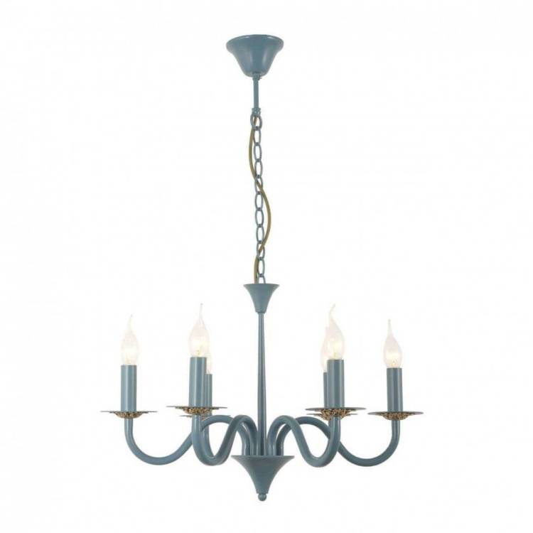 Подвесная люстра Arti Lampadari Pontone E 1.1.6 Blue