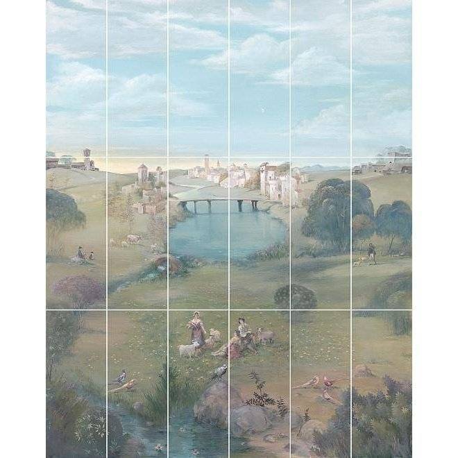 Панно Kerama Marazzi Резиденция VB/A01/18x/7071T Пейзаж 120x150