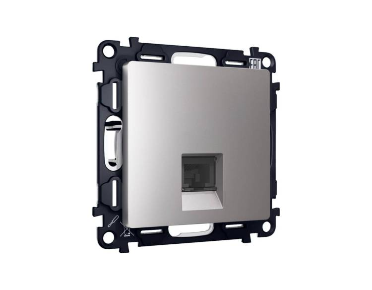 Комплект механизма компьютерной розетки Ambrella Volt Alfa MA512010
