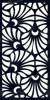 Керамогранит Art Ceramic Mira Black Decore High gloss 60x120