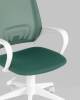 Кресло компьютерное Stool Group TopChairs ST-Basic-W ST-BASIC-W/GN/TW-30 пластик белый фото 7