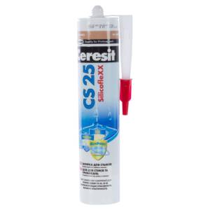 Затирка Ceresit CS 25 Silicoflexx силиконовая 10 Манхеттен 280 мл
