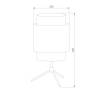 Настольная лампа TK Lighting 5567 Boho Black фото 2