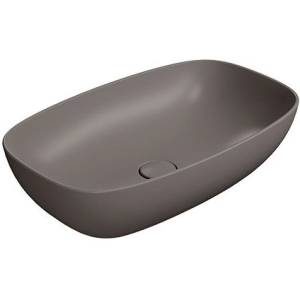 Раковина GSI Nubes 978316 коричневый матовый, 60x38