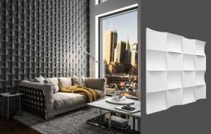 Гипсовая панель Deco Line Modern M-34 60x3.5x60