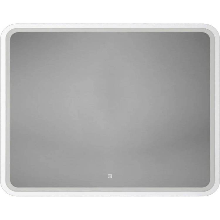 Зеркало Art&Max Genova AM-Gen-900-800-DS-F-White с подсветкой, 80x90